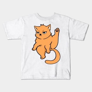 Orange Cat Kids T-Shirt